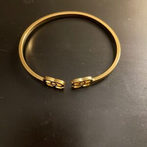 Yellow gold plated spark*l bracelet-brand new